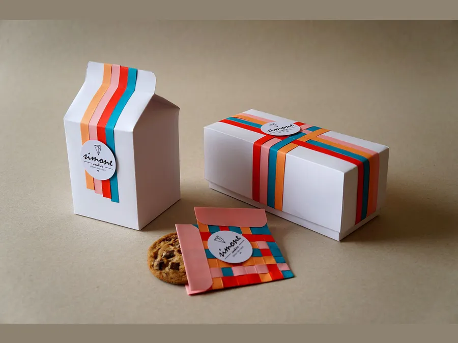 Cookie gift pack — packaging style reference