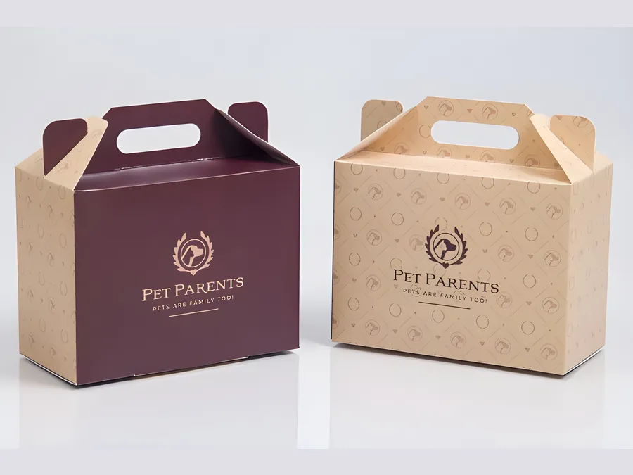 Gable box — packaging style reference