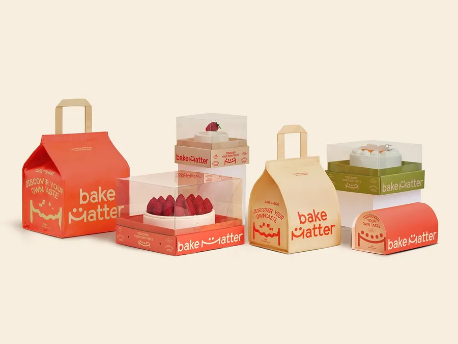 Bakery box range — packaging style reference