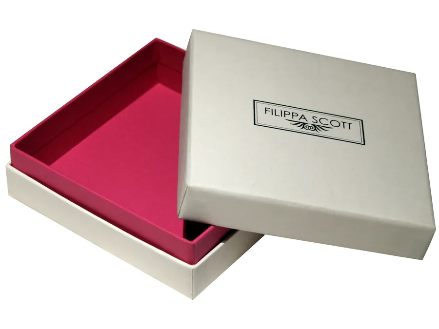 Shoulder-neck rigid box — packaging style reference