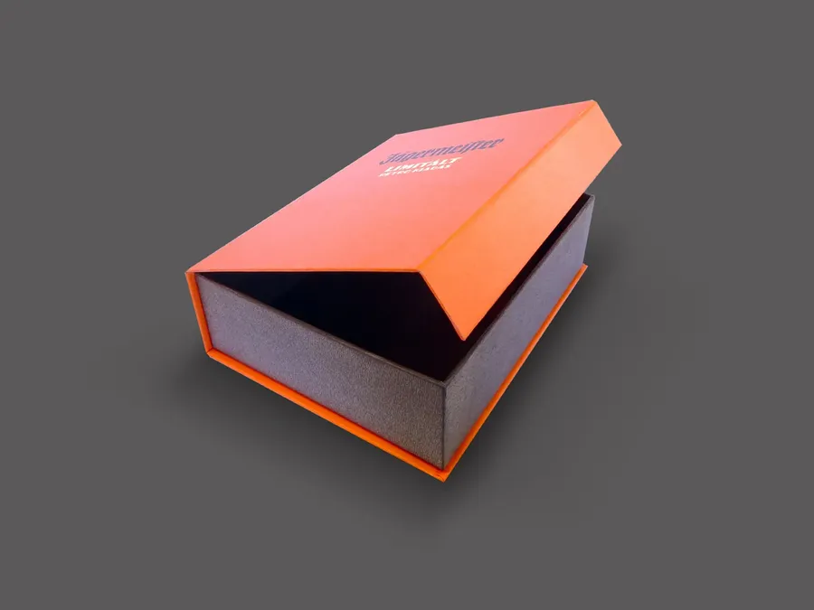 Magnetic rigid box — packaging style reference