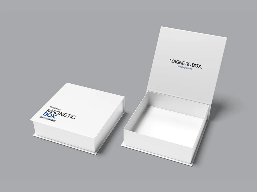 Magnetic rigid box — packaging style reference