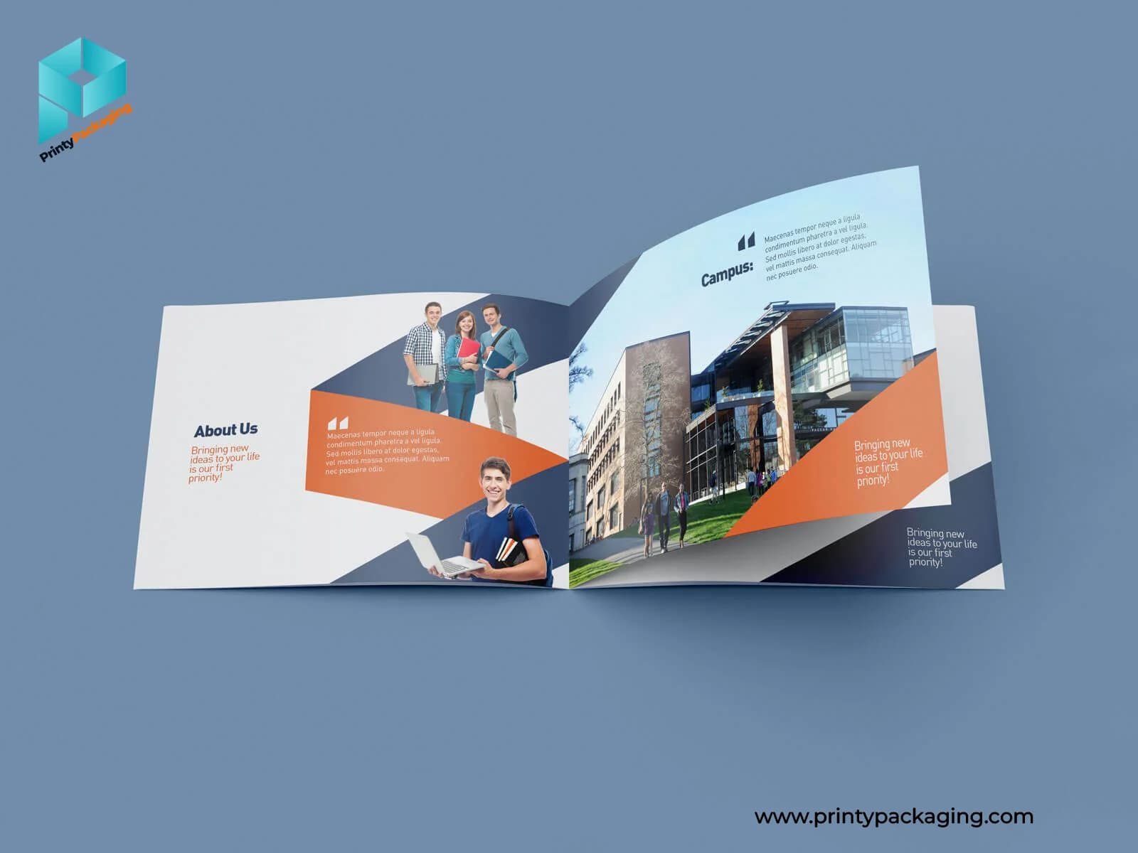 Custom printed booklet example 2