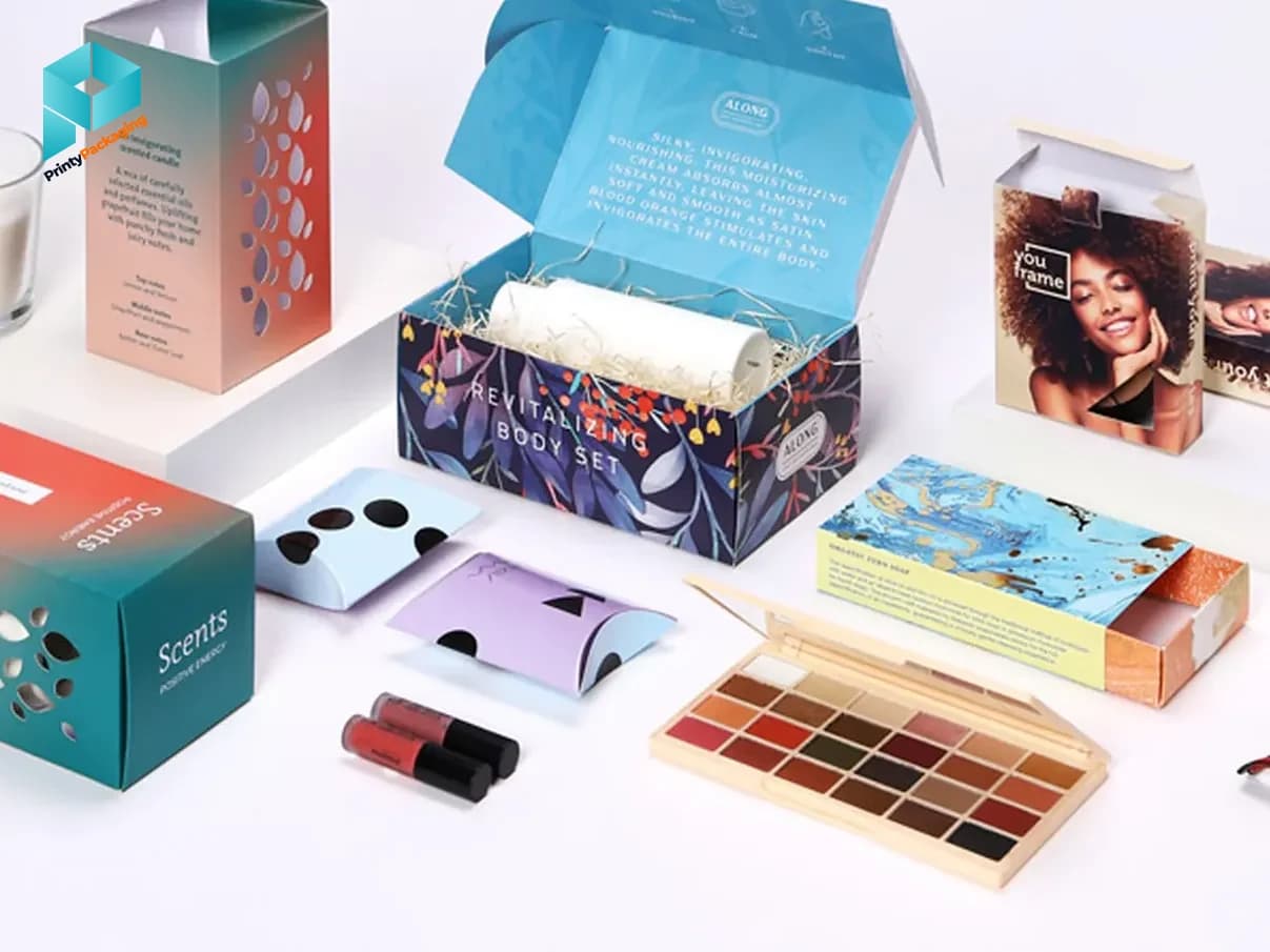 Cosmetic Boxes - open view (concept mockup)