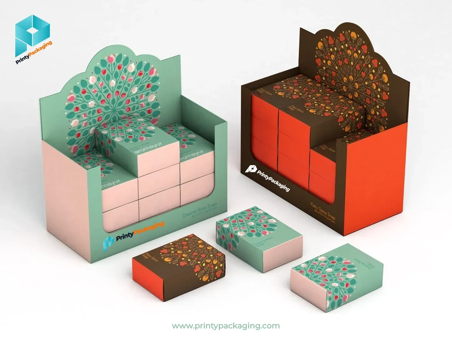 Display Boxes - front view (concept mockup)