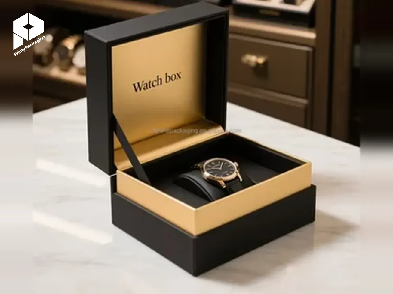 Luxury Packaging - open view (concept mockup)