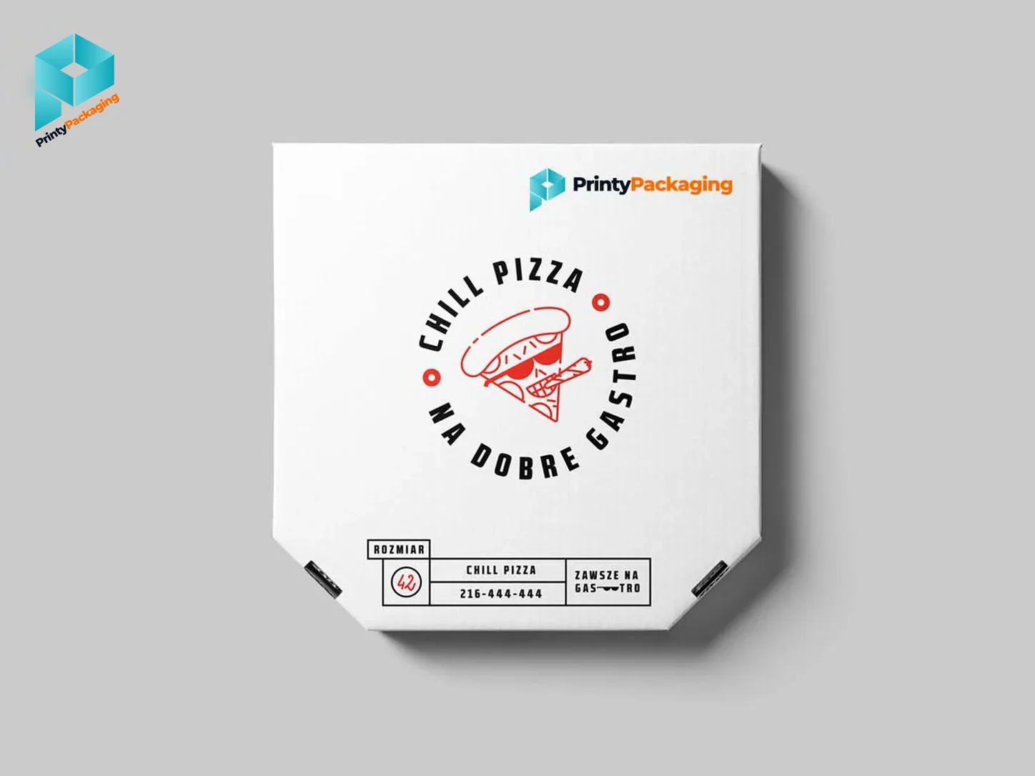 Pizza Boxes - in use (concept mockup)